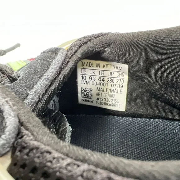 adidas Men's Black Ozweego Adiprene Lace Up Athletic Sneakers - 10 - Picture 8 of 8